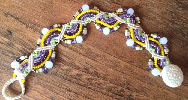 Passion flower Bracelet by Lena